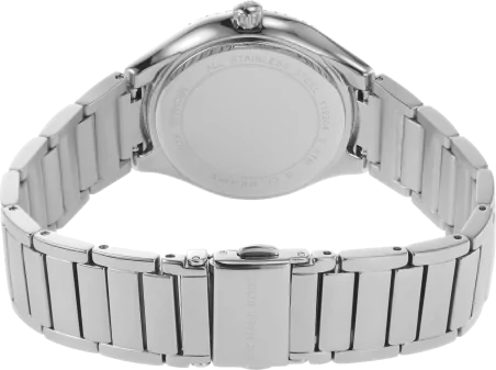 Michael Kors Sylvia Mother of Pearl Dial Silver Steel Strap Watch For Women - MK4657