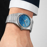 Tissot PRX Powermatic 80 Gradient Blue Dial Silver Steel Strap Watch for Men - T137.407.11.351.01